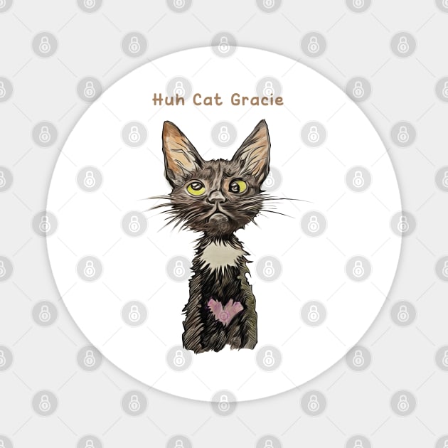 Huh Gracie Sketch Magnet by Aylin 's Store